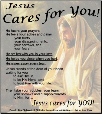 jesus cares